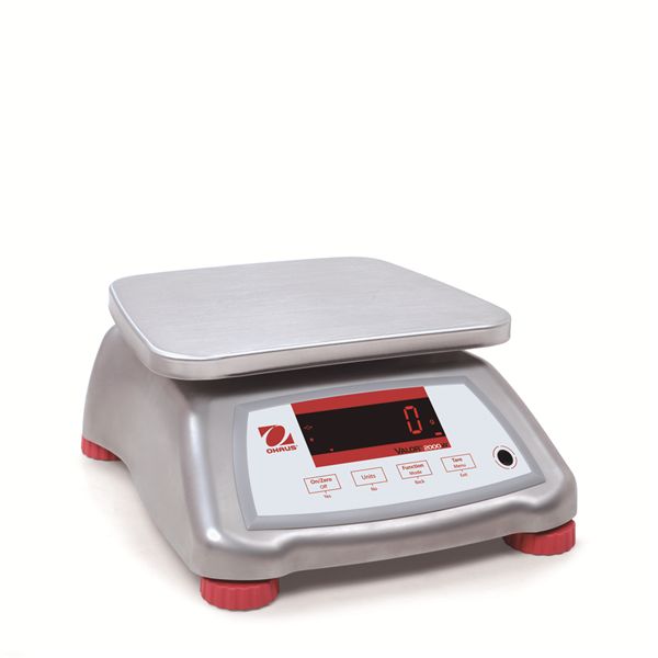 30035439 3 Lbs Valor 2000 Water Resistant Food Scale