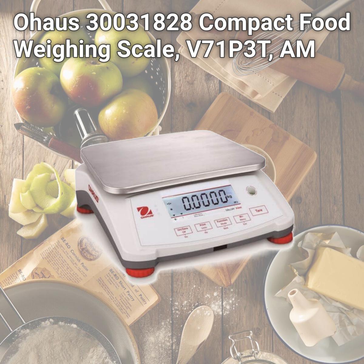 Picture of Ohaus 30031828 Compact Food Weighing Scale, V71P3T, AM