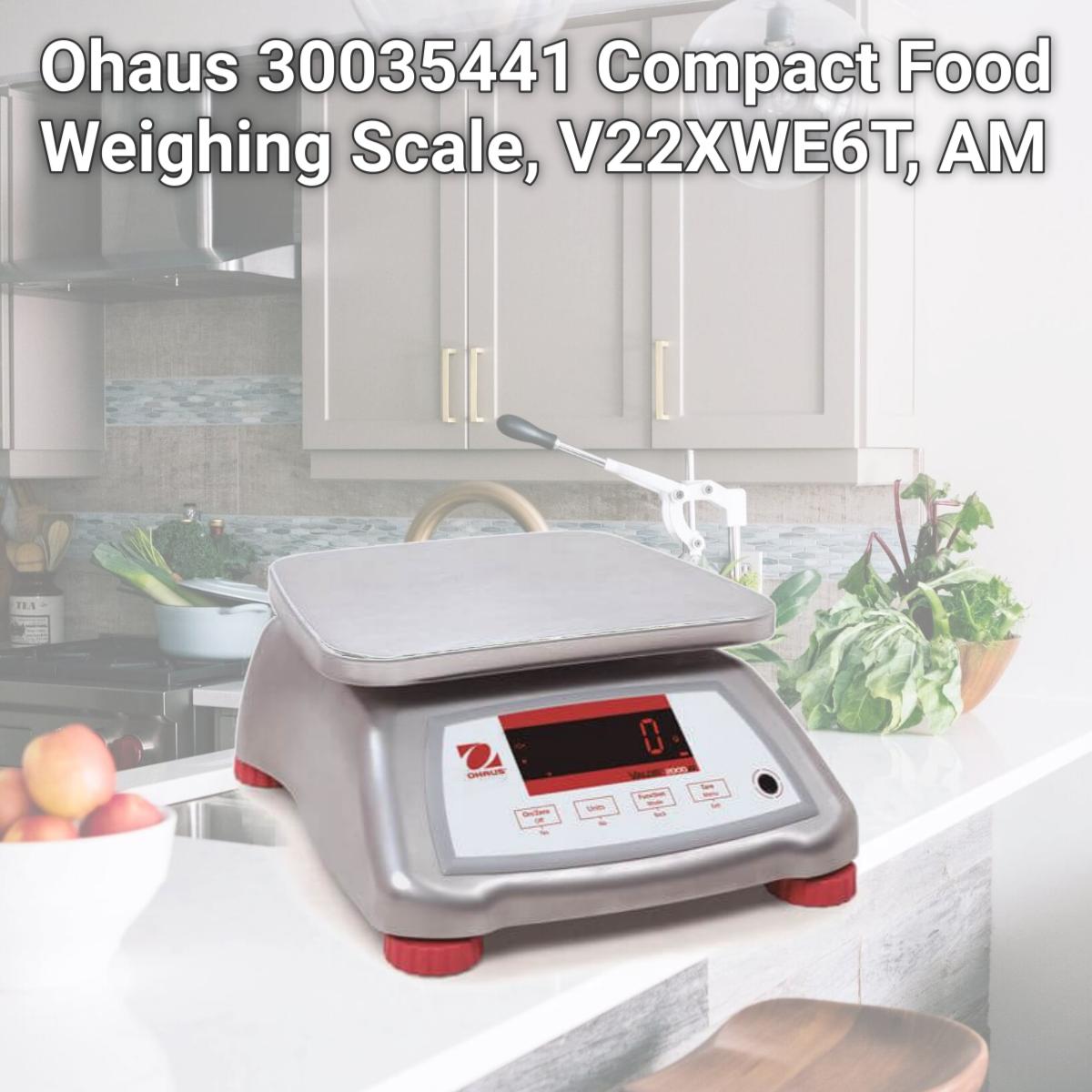 Picture of Ohaus 30035441 Compact Food Weighing Scale, V22XWE6T, AM