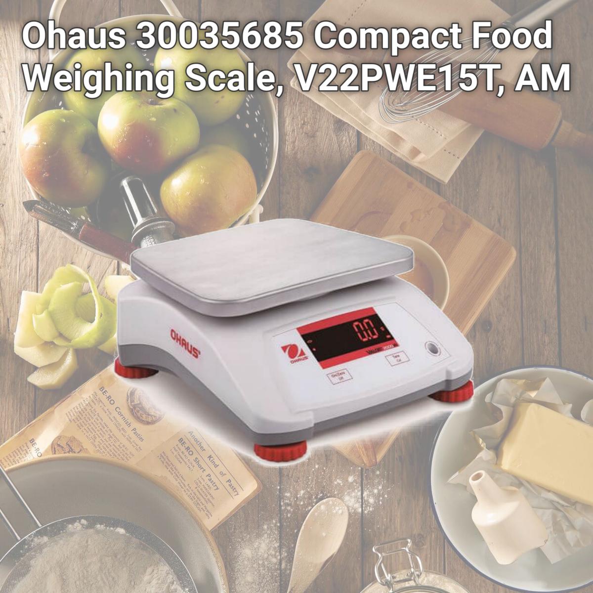 Picture of Ohaus 30035685 Compact Food Weighing Scale, V22PWE15T, AM