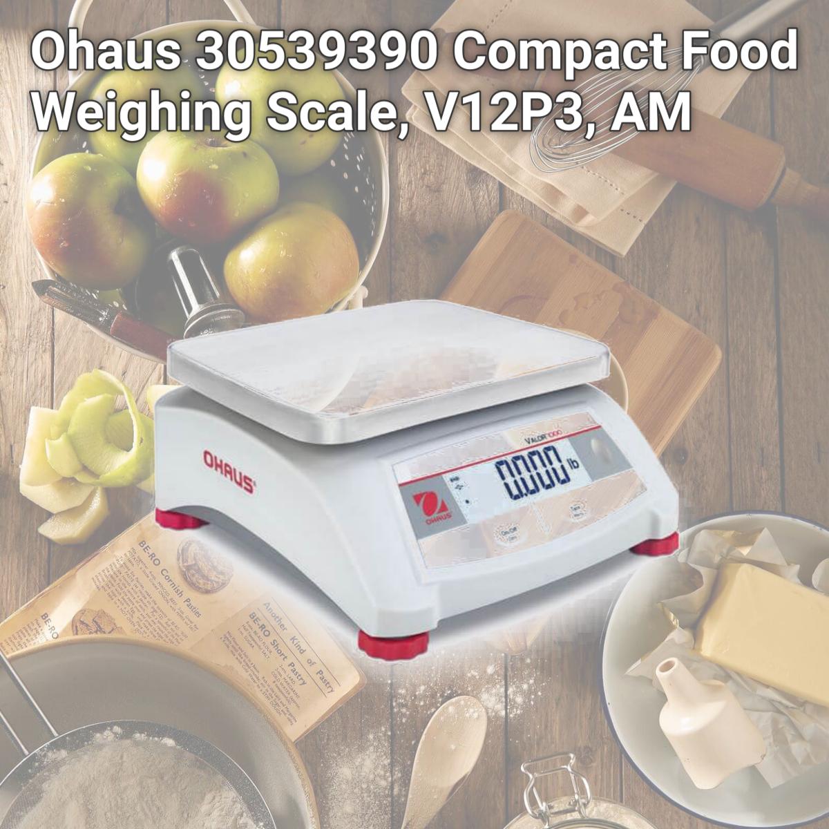Picture of Ohaus 30539390 Compact Food Weighing Scale, V12P3, AM