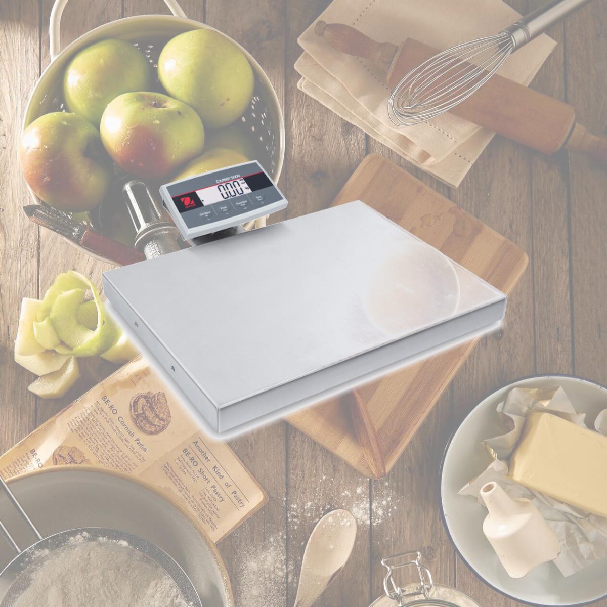 Picture of Ohaus 30745949 400 lbs x 0.2 lbs I-C52M200L Shipping Scale with 15.7 x 20.5 in. Platform