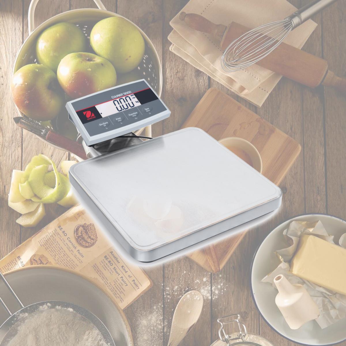 Picture of Ohaus 30745897 12 lbs x 0.005 lbs I-C52M6R Shipping Scale with 12.6 x 13 in. Platform