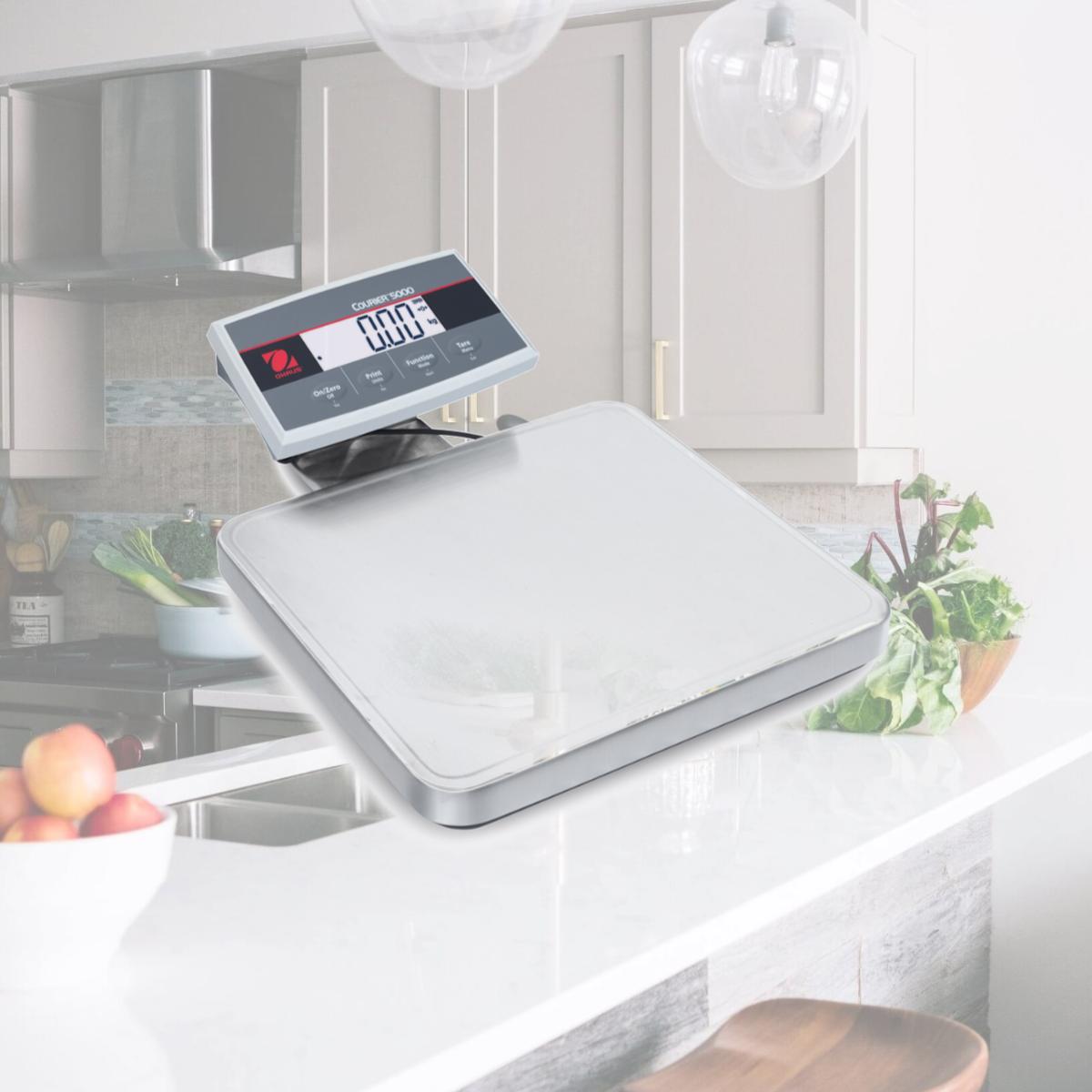Picture of Ohaus 30745898 60 lbs x 0.02 lbs I-C52M30R Shipping Scale with 12.6 x 13 in. Platform