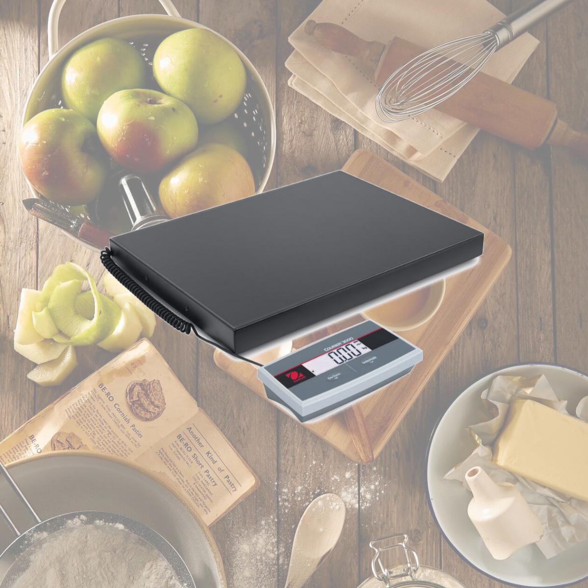 Picture of Ohaus 30809910 400 lbs x 0.2 lbs I-C31M200L Shipping Scale with 15.7 x 20.5 in. Platform