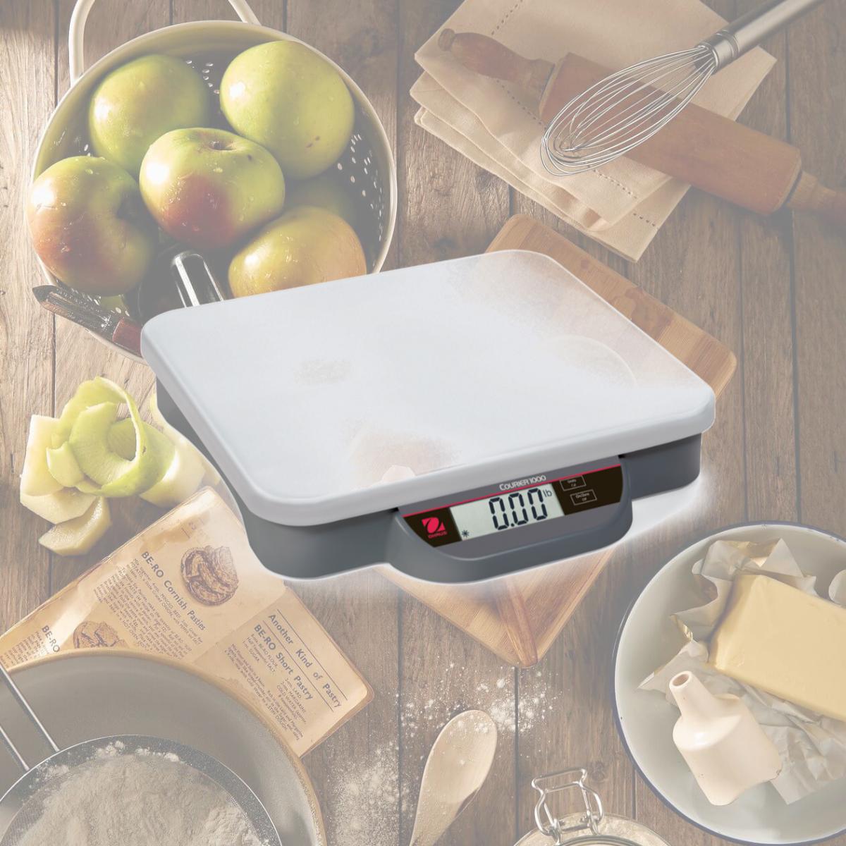 Picture of Ohaus 30820355 20 lbs x 0.01 lbs I-C12P9 Shipping Scale with 11 x 12.4 in. Platform