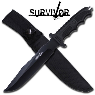 HK-718 13 in. Outdoor Fixed Blade Knife
