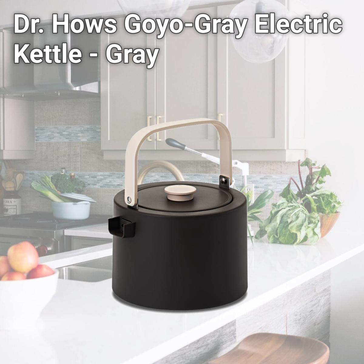 Picture of Dr. Hows Goyo-Gray Electric Kettle - Gray