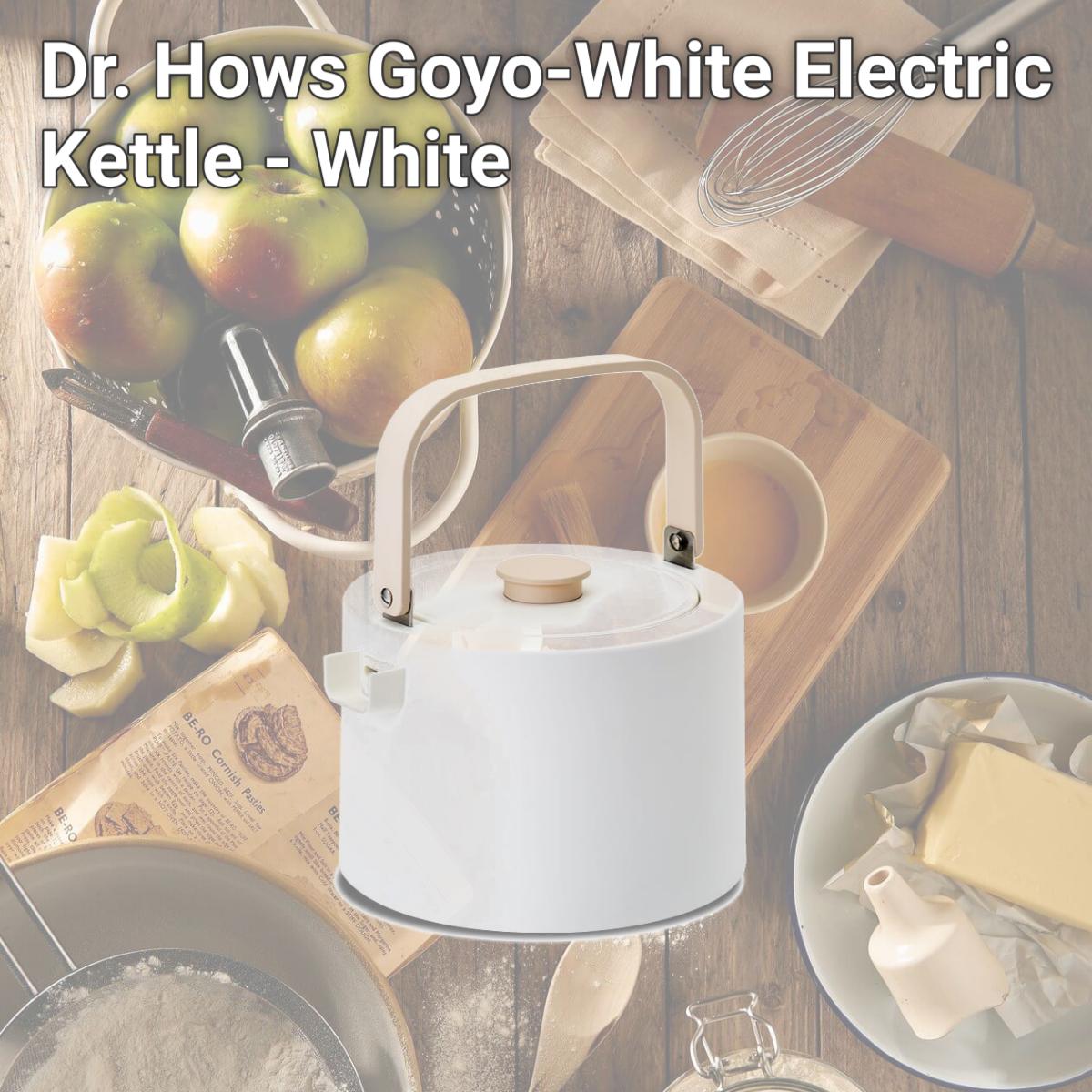 Picture of Dr. Hows Goyo-White Electric Kettle - White