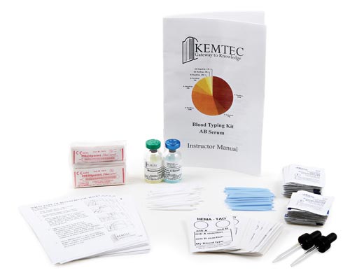 02429 Basic Blood Typing Kit