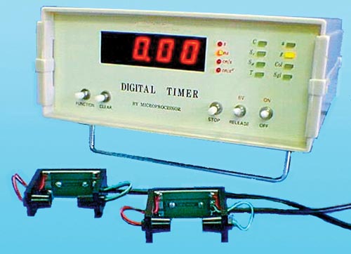 Digital Timer With Photogates