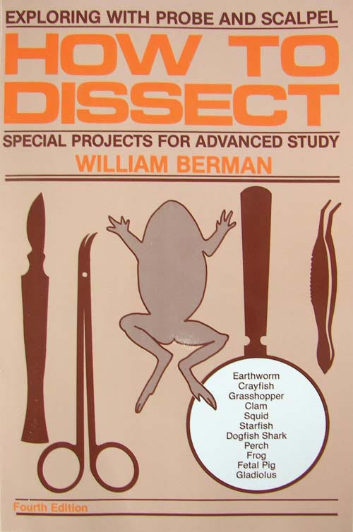 05088 How To Dissect - Book