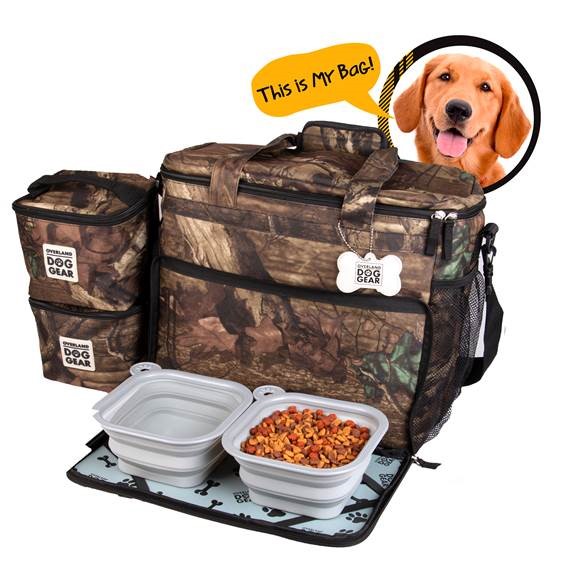 Odg32 Week Away Rolling Travel Bag For Medium & Large Dogs, Camo