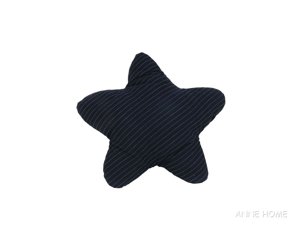 Ab904 Star Pillow, Blue - Pack Of 2