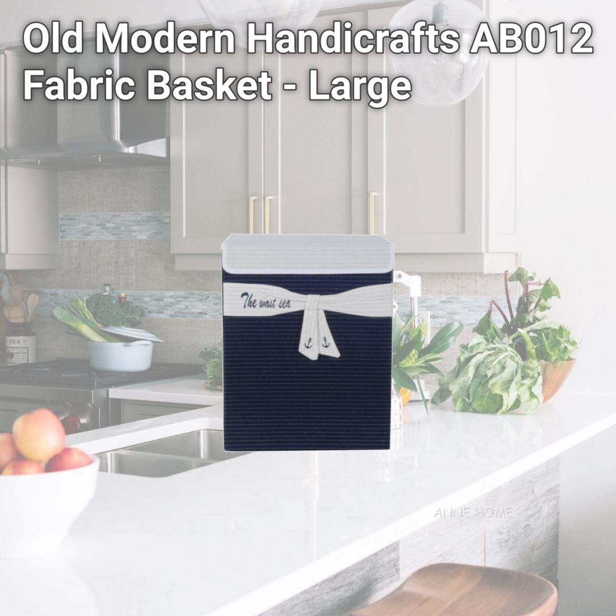Picture of Old Modern Handicrafts AB012 Fabric Basket - Large