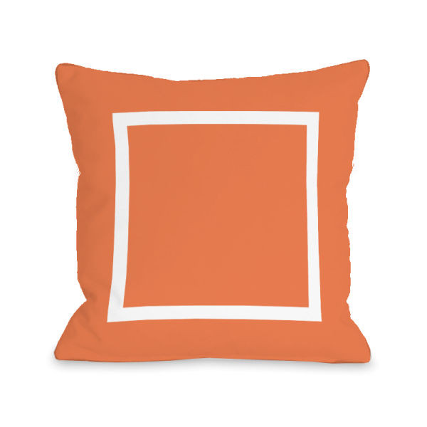 74691pl18 18 X 18 In. Open Box Tangerine Pillow
