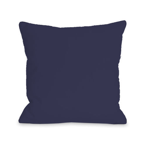 74711pl18 18 X 18 In. Solid Color Midnight Pillow
