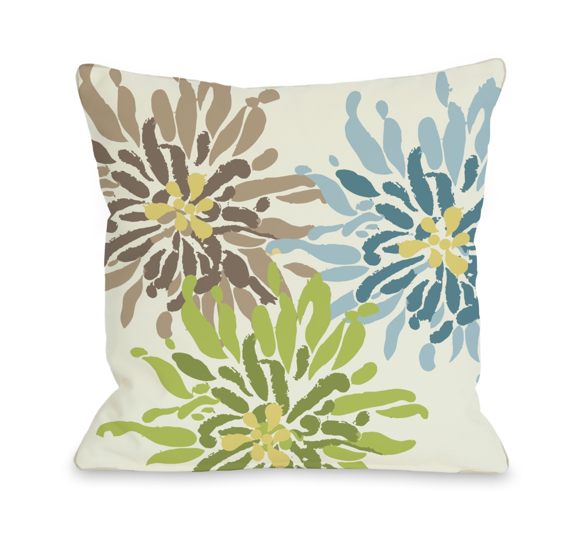 70663pl16o 16 X 16 In. Lowell Floral Pillow Outdoor, Multicolor