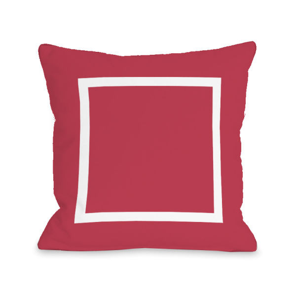 74688pl16 16 X 16 In. Open Box Rose Pillow, Rose