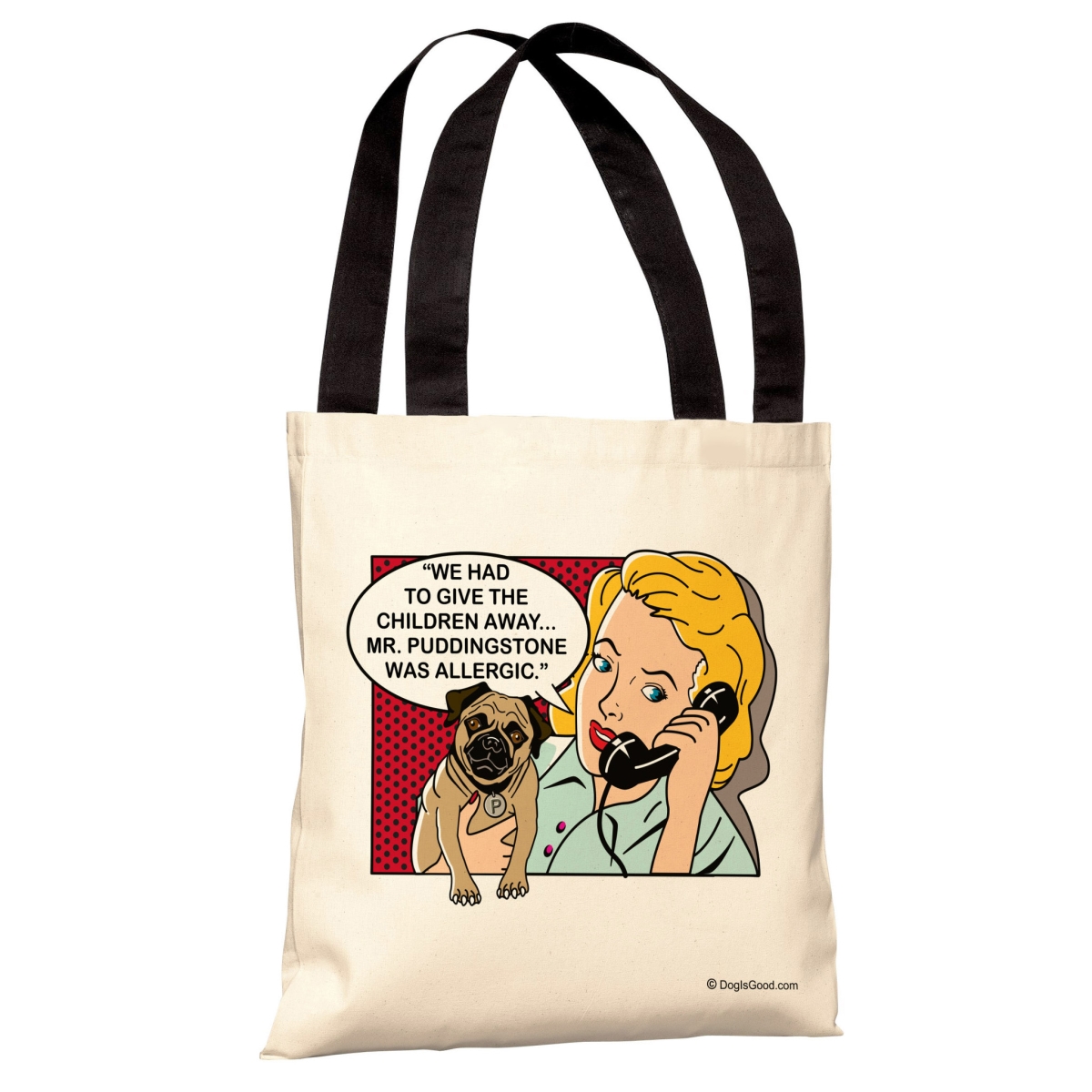 70055tt18p 18 In. Had To Give The Kids Away Framed Polyester Tote Bag By Dog Is Good