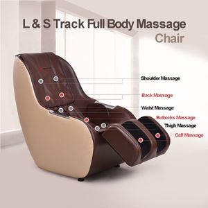 Online Gym Shop Cb19819 Full Body Massage Chair 3d Electric - Coffee