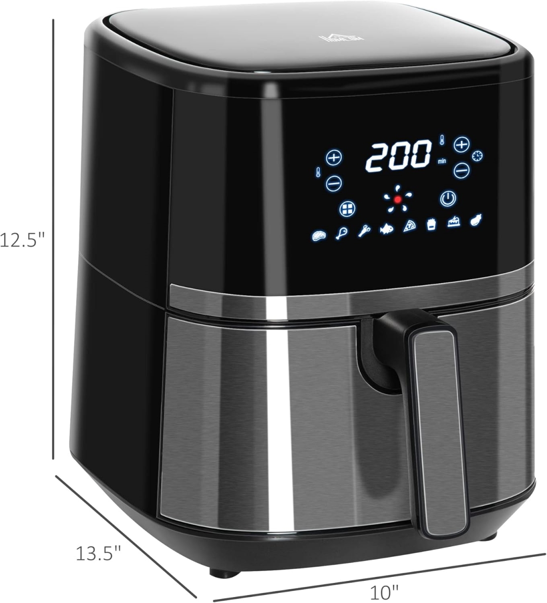 Picture of OnlineGymShop CB24268 Air Fryer - Black