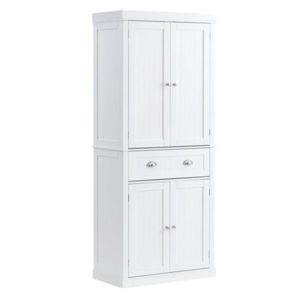 CB24235 Kitchen Pantry Freestanding - White