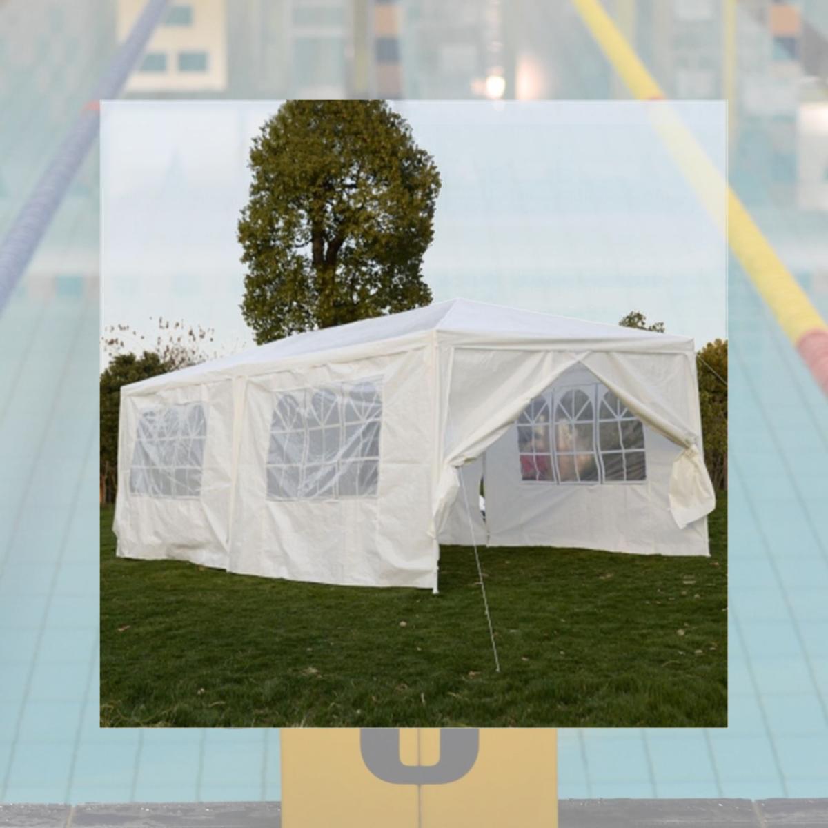 Picture of CB15363 10 x 20 ft. Outdoor Canopy Tent Heavy Duty, White