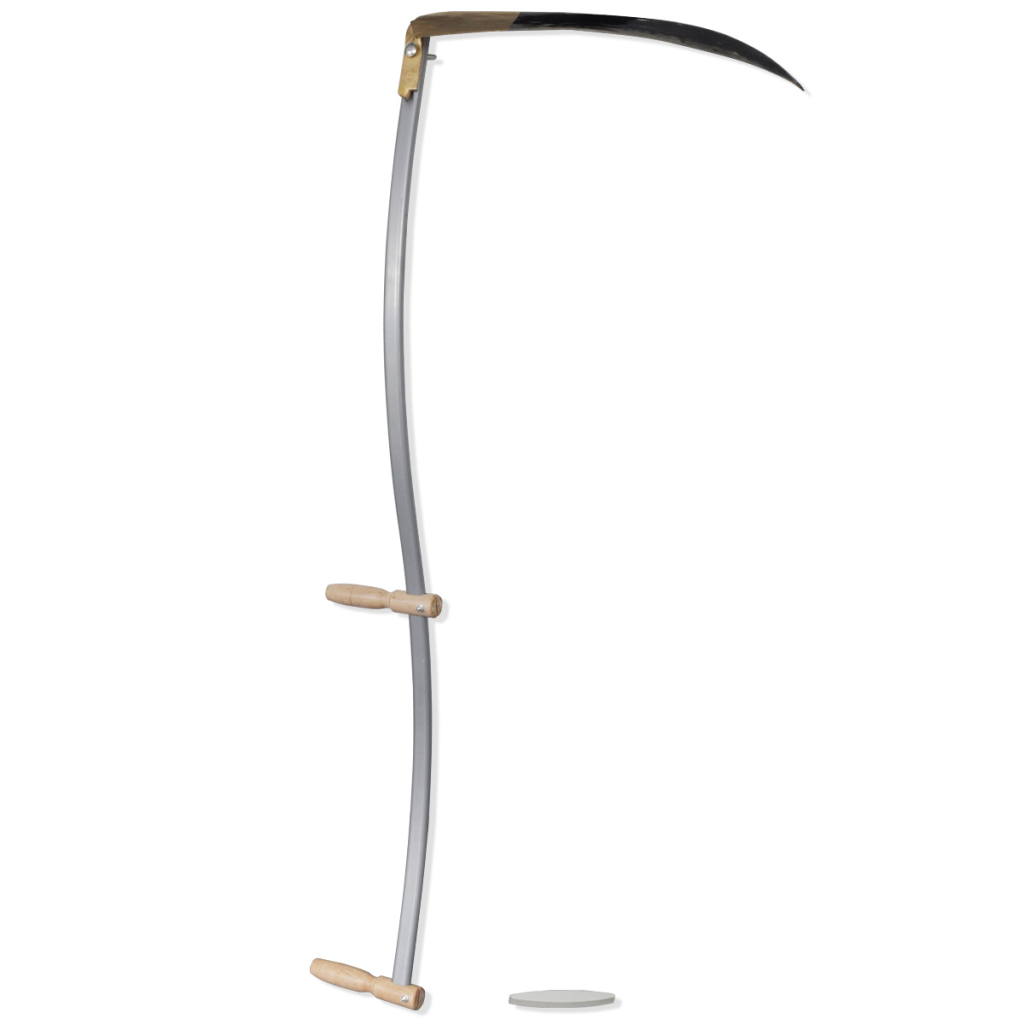 Online Gym Shop Cb19090 Outdoor Garden Scythe With Grinding Stone Steel Blade Farm Grass - 4 Ft. 7 In.