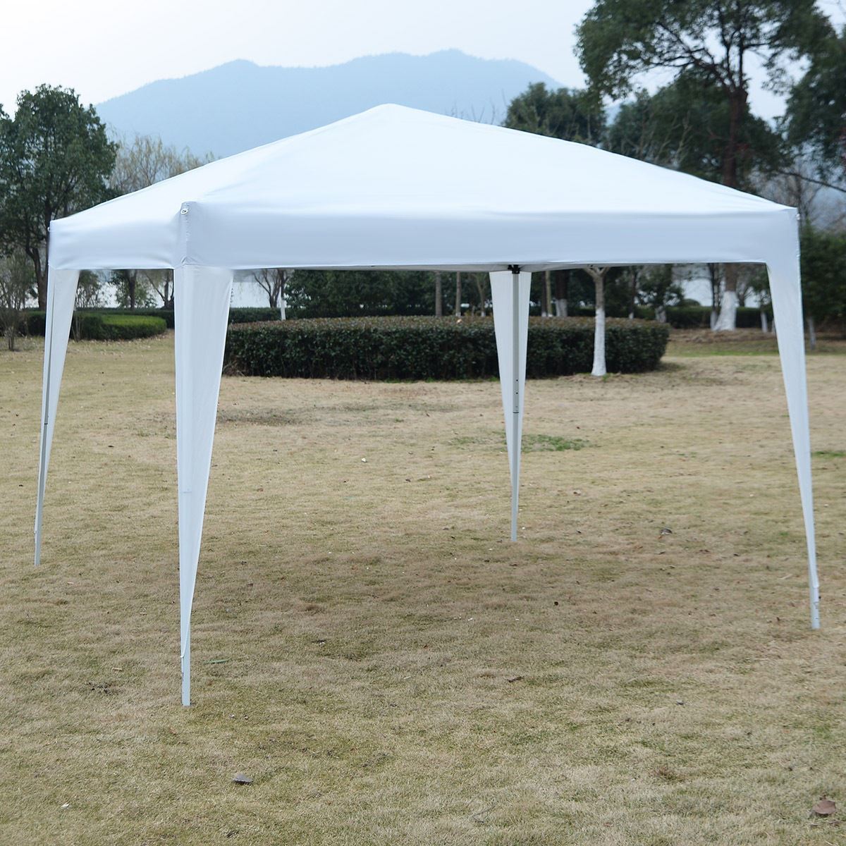 Cb19150 10 X 10 Ft. Outdoor Ez Pop Up Tent Gazebo Canopy - White