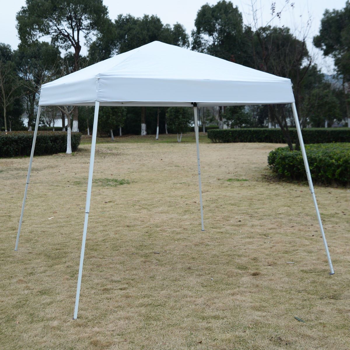Cb19143 8 X 8 Ft. Outdoor Ez Pop Up Tent Gazebo With Carry Bag - White
