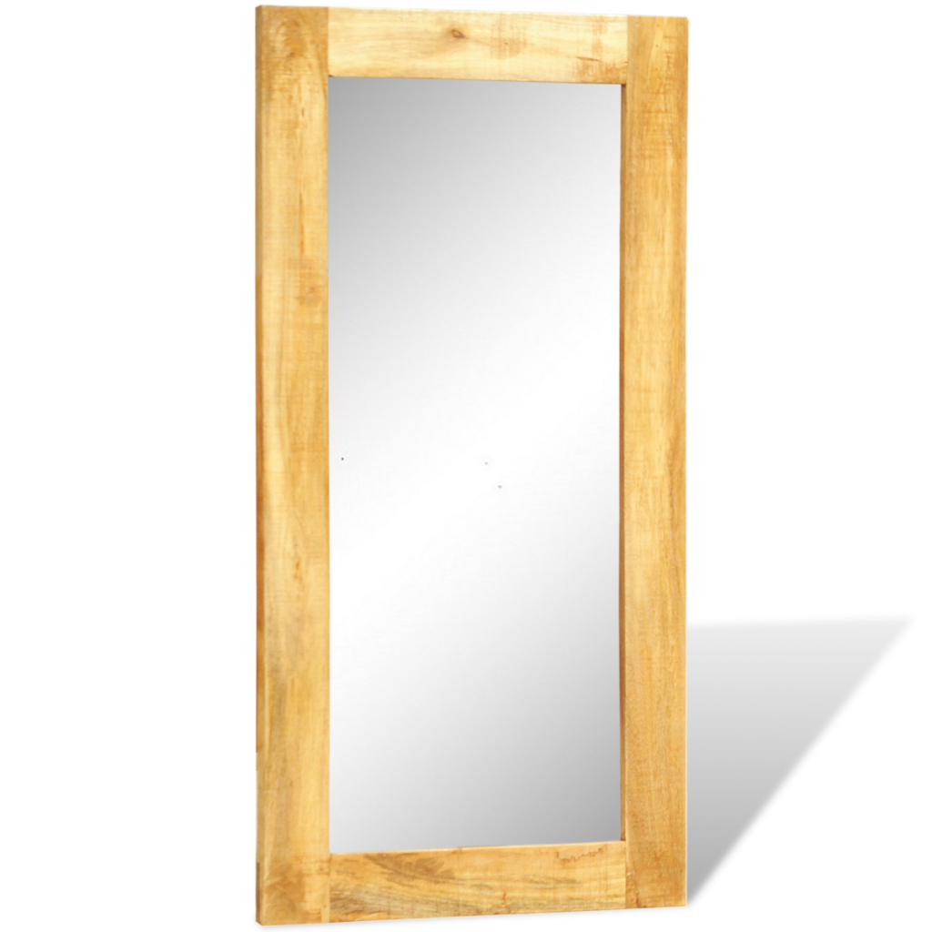Cb19383 Solid Wood Framed Rectangle Wall Mirror - 47.2 X 23.6 In.