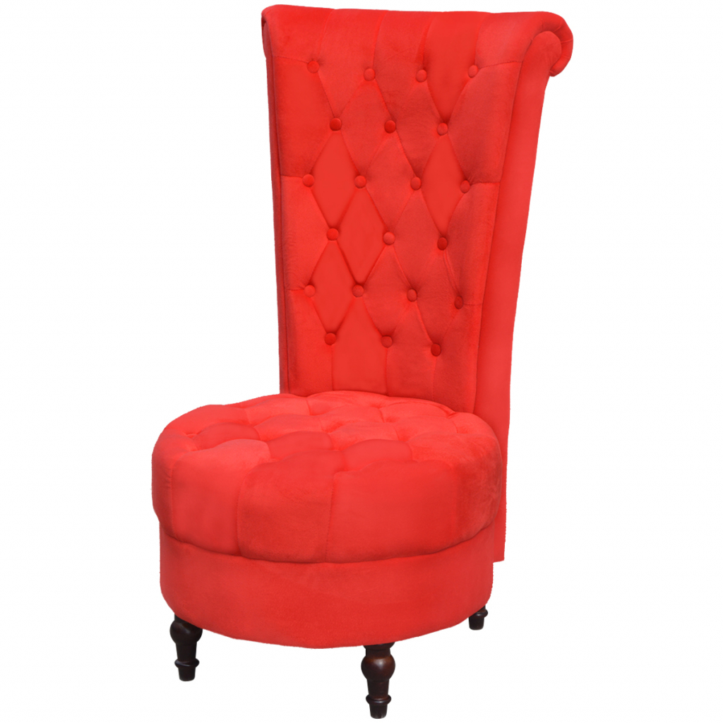 Cb19707 High Back Sofa Chair - Red