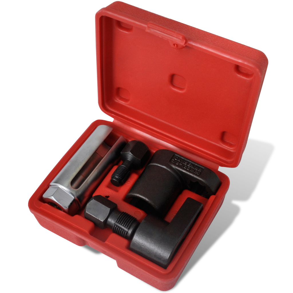 Cb17852 Oxygen Sensor & Thread Chaser Set Wrench Vacuum Tool Kit For Vw, Audi