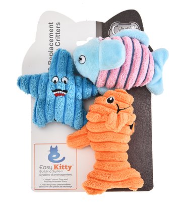 9035703 Ek Qc Sea Critters Toys, Multi Color - 9 Total