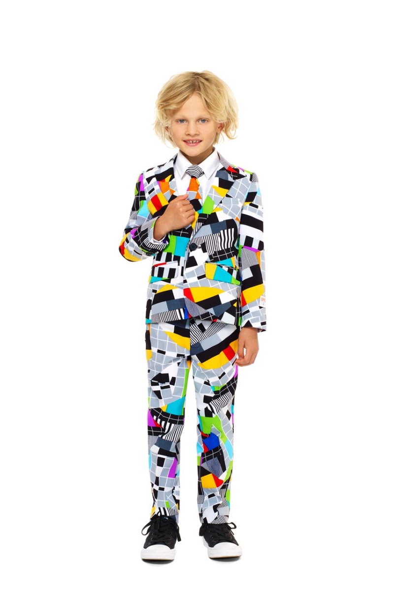 Osbo-0001-us02 Boys Testival Party Suit & Tie, Miscellaneous - Size 2y