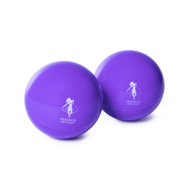 LE9012 Franklin Interfascia Trigger Point Firm, Purple - Set of 2