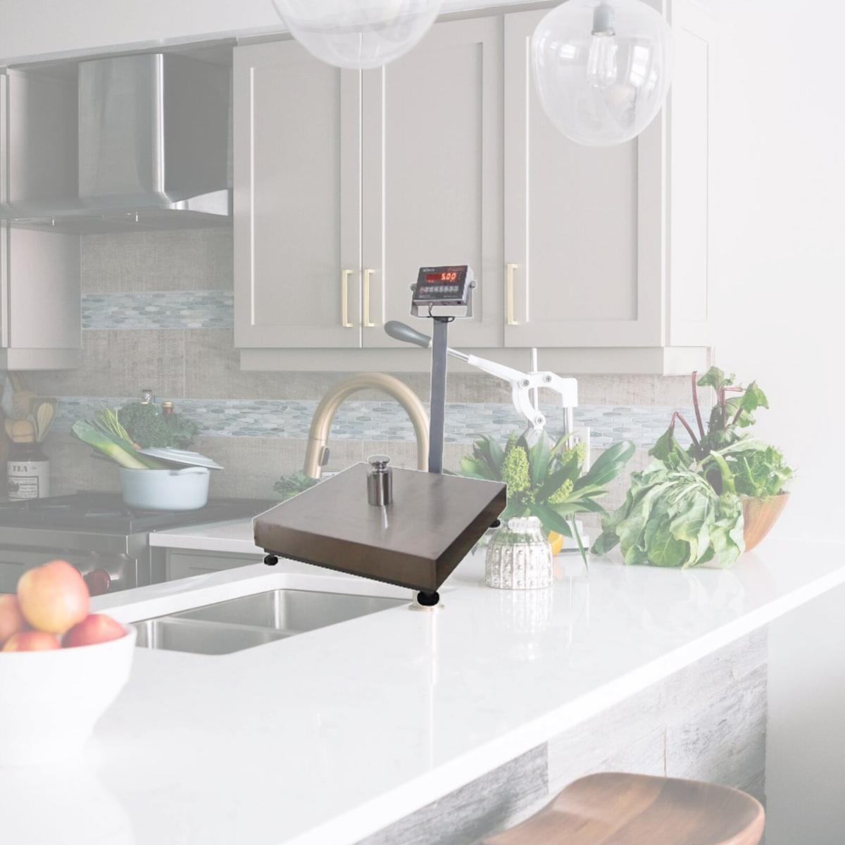 Picture of Optima Scales OP-915-1620-400 NTEP Bench Scale - 16 x 20 in.- 400 x 0.05 lb.
