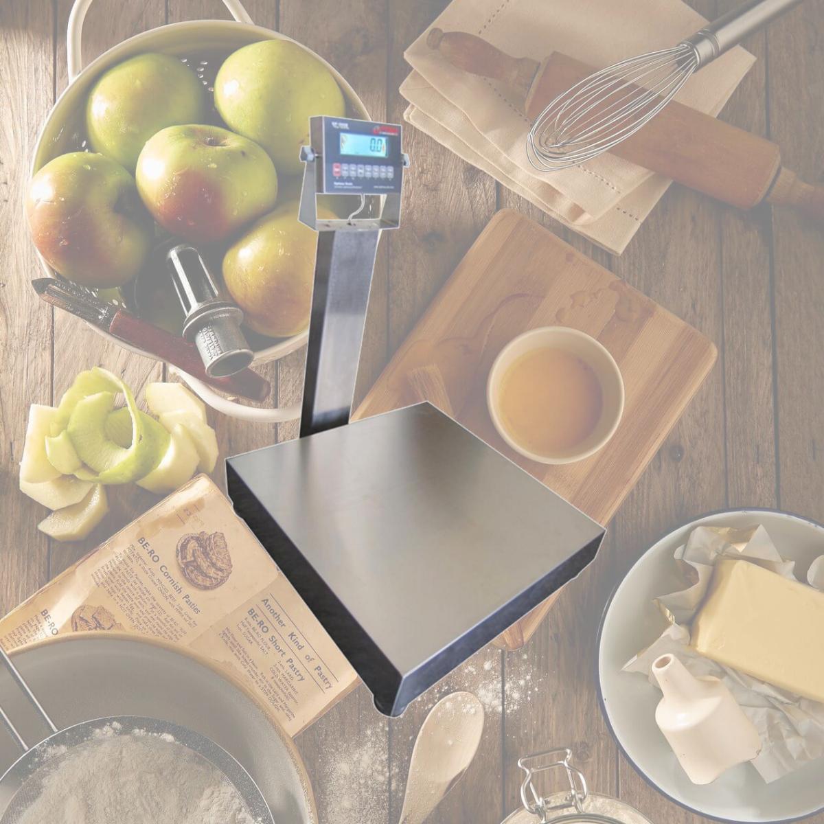 Picture of Optima Scales OP-915SS-1824-500 NTEP Stainless Steel Waterproof Bench Scale - 18 x 24 in.- 500 x 0.1 lb.