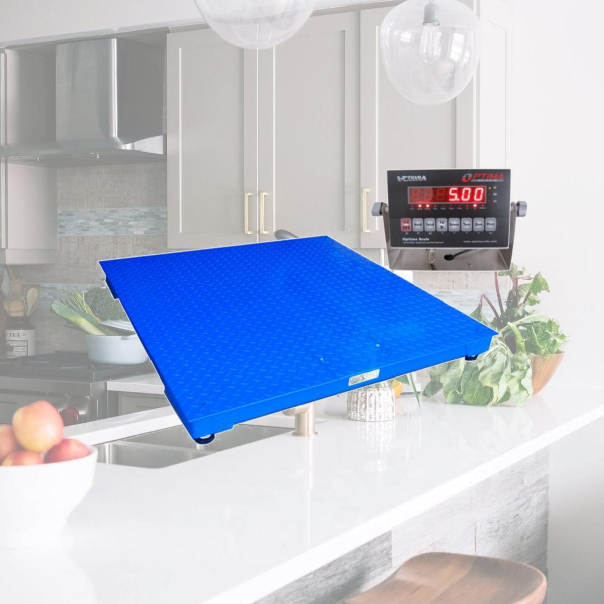 Picture of Optima Scales OP-916SS-3x3-5 NTEP Heavy Duty Pallet Scale - 3 x 3 ft.- 5000 x 1 lb.