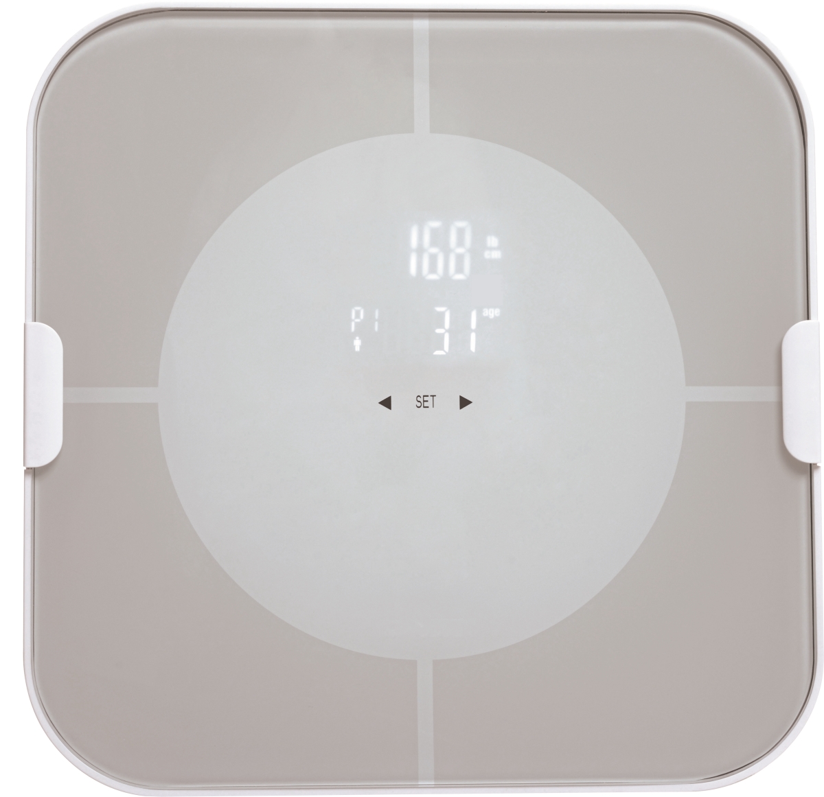 Optima Home Scales Vi-400-bt Vitalize Bathroom Body Weight Scale