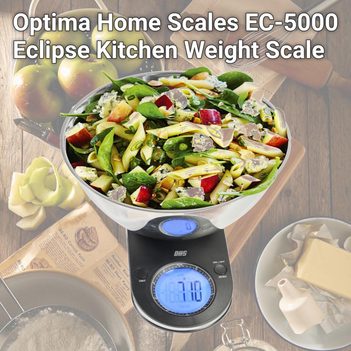 Picture of Optima Home Scales EC-5000 Eclipse Kitchen Weight Scale