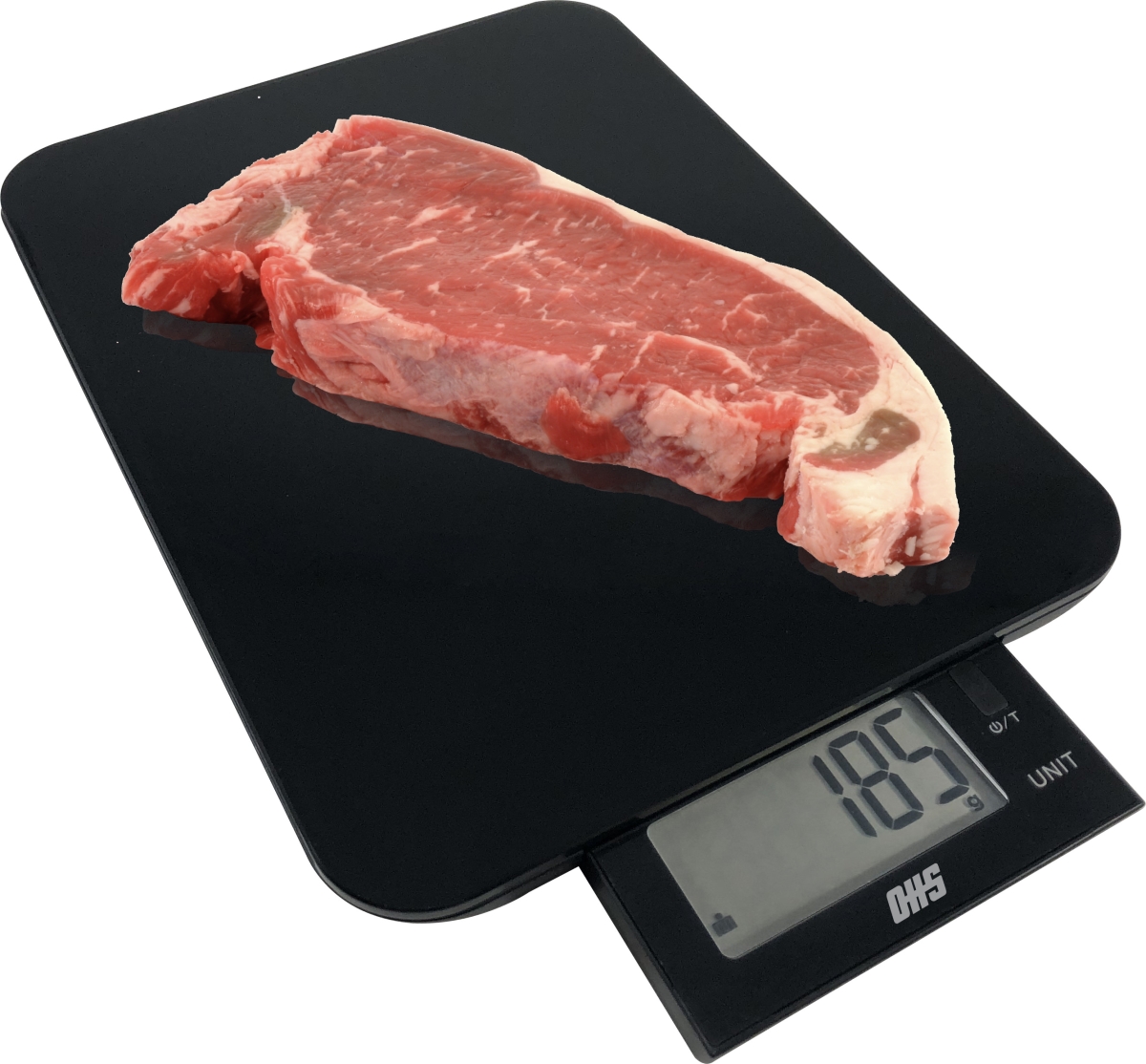 Optima Home Scales Ne-10000 Neptune Kitchen Weight Scale, Black