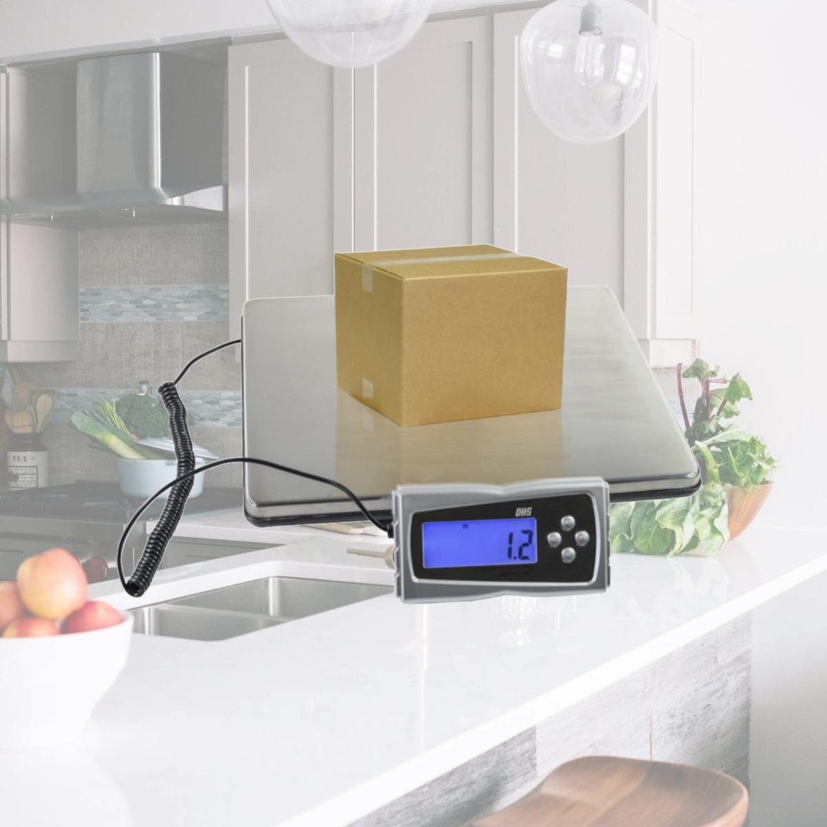 Picture of Optima Home Scales CMD-330 Commander Stainless Steel Shipping Platform Scale with Indicator