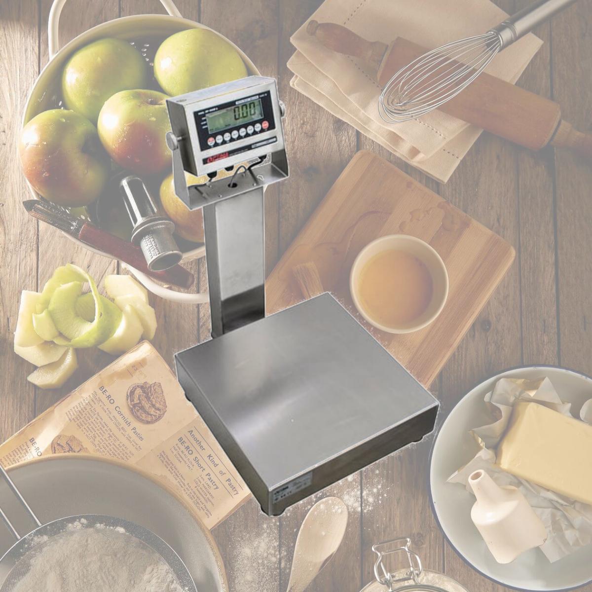Picture of Optima Scale OP-915SS-1214-150 150 lbs Stainless Steel Washdown Bench Scale