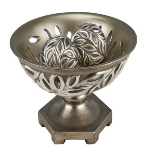 K-4285b 8.75 In. Kiara Decorative Bowl With Spheres