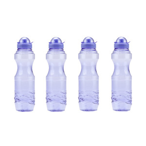 Pg10l-48-pup4 Bpa Free Sports Water Bottle In Purple - Family Pack