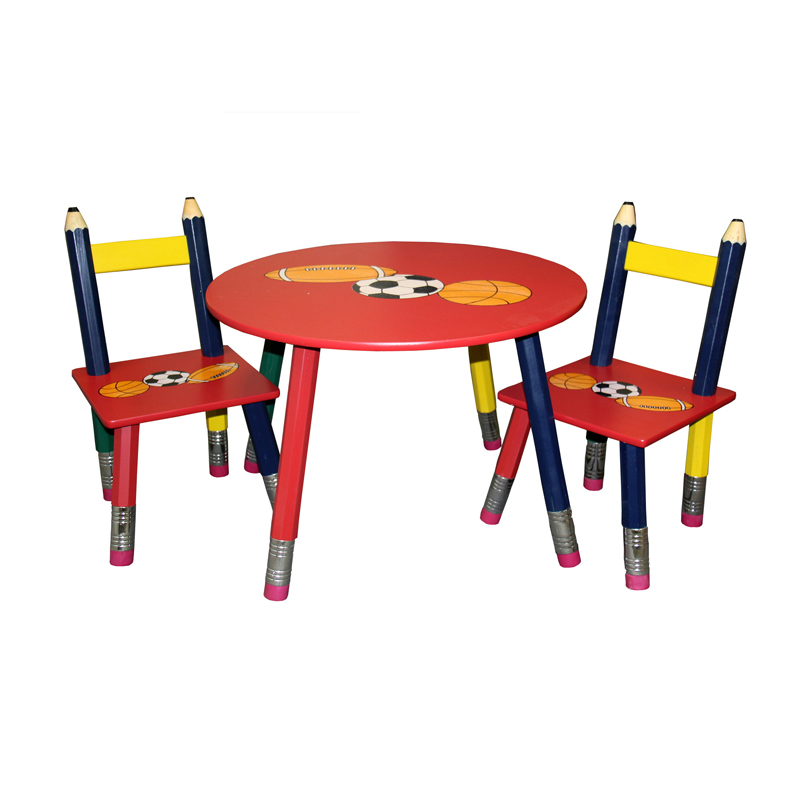 H-58 Kids Table Set - Red