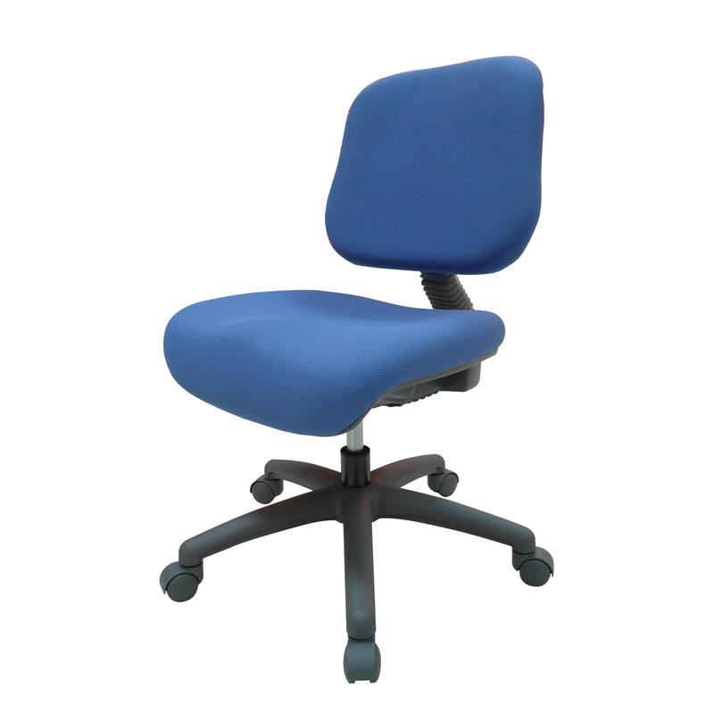 S-408blu Blue Youth Comfortable Adjustable Chair With Castors