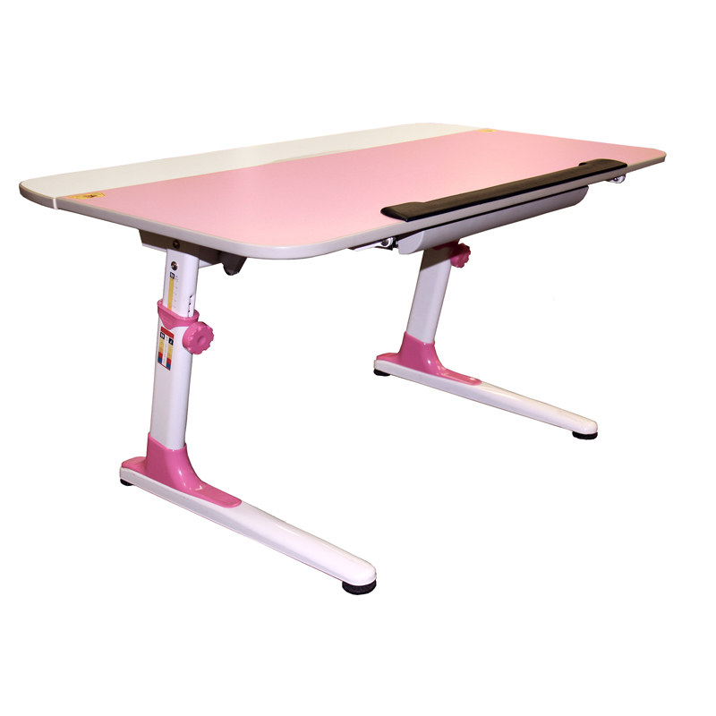S-mc120pnk Pink Youths Ergonomic Desk With Keyboard Tray
